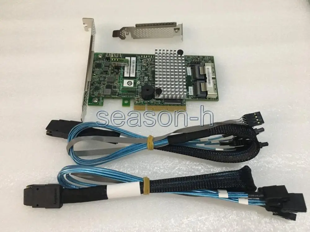 LSI 9267-8i 6Gb PCIE 2.0 512MB 8Port SAS Controller Card PCI 2.0  raid 0, 1, 5, 6, 10, 50, and 60