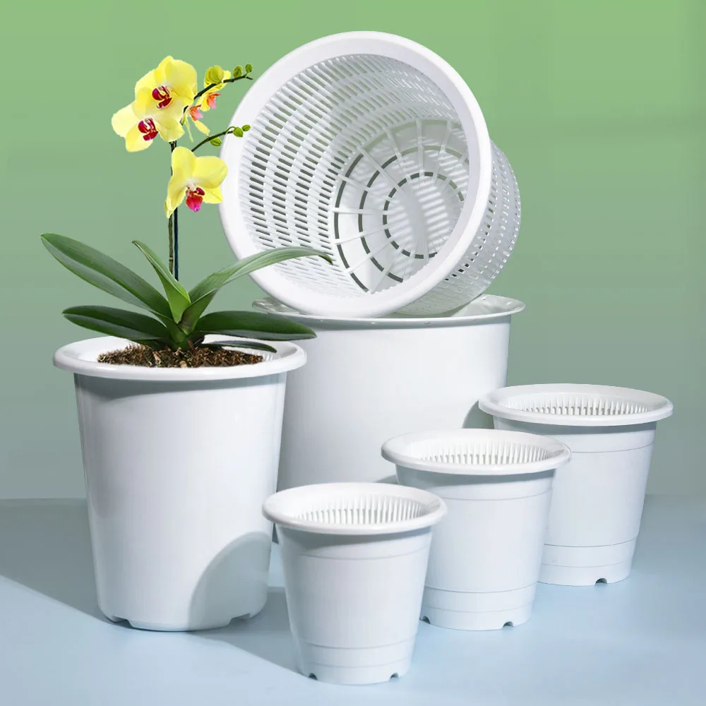 

Meshpot Flower Orchid Pots with Holes Home Plants Pots Indoor Planter for Orchid, Lily, Rose,Succulent , Cactus,Herb