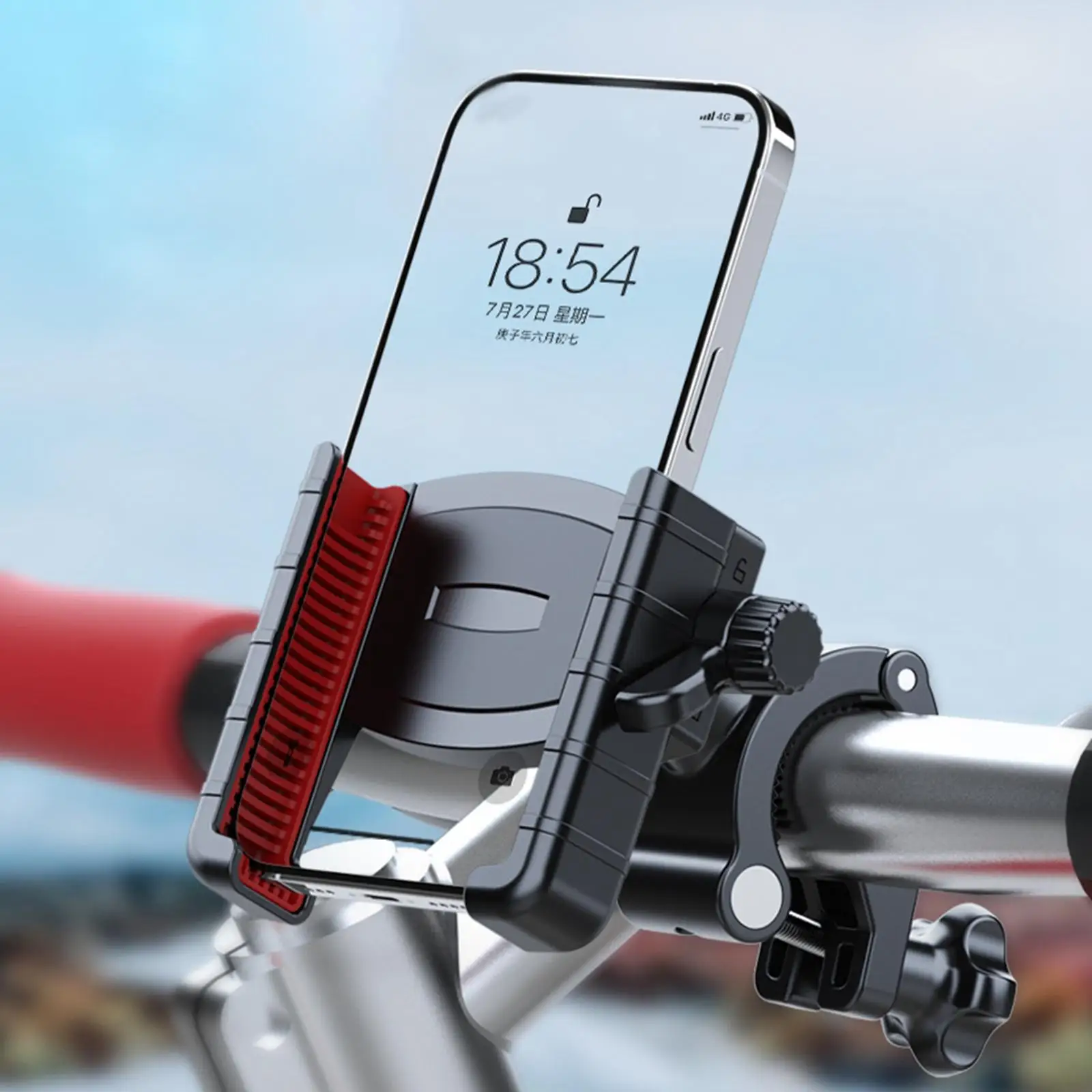 

Motorcycle Phone Holder Handlebar Phone Mount for Motorcycles Scooters