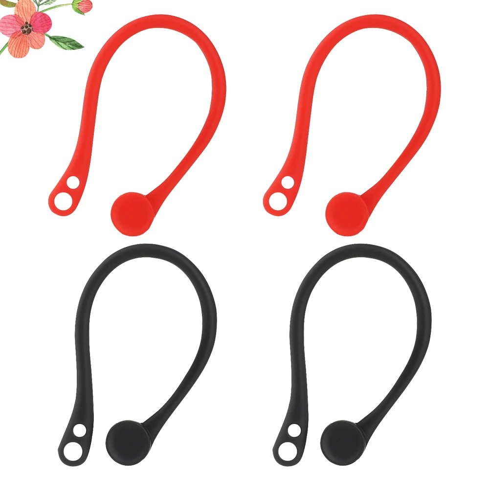 زوجان من أغطية سماعات الأذن المصنوعة من السيليكون، مريحة ومتينة ومضادة لسماعات الأذن، آمنة للجري والتمارين في استخدام ساعات طويلة #4