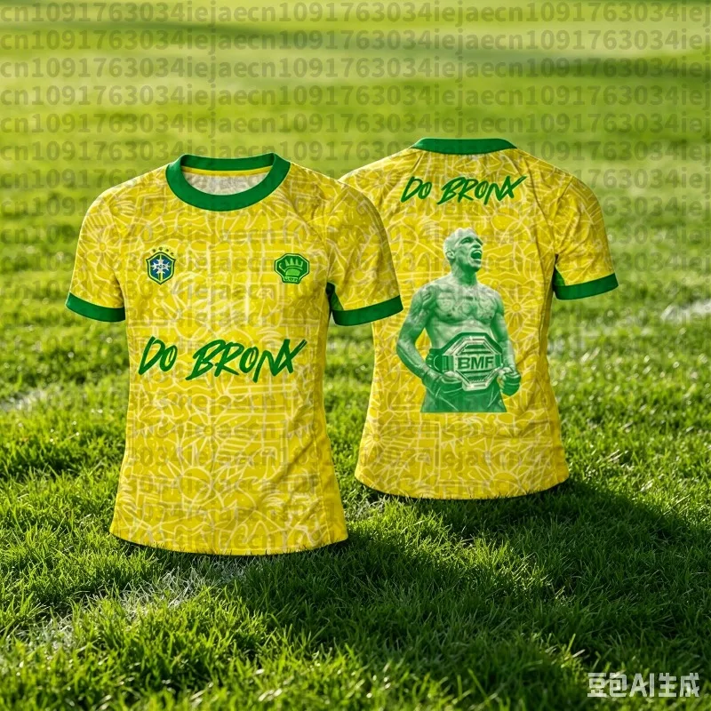 Charles Oliveira Brazilian Son Summer Men Sports Shirt Oversized Breathable Speed Drying Training Fitness Boxing T-Shirt