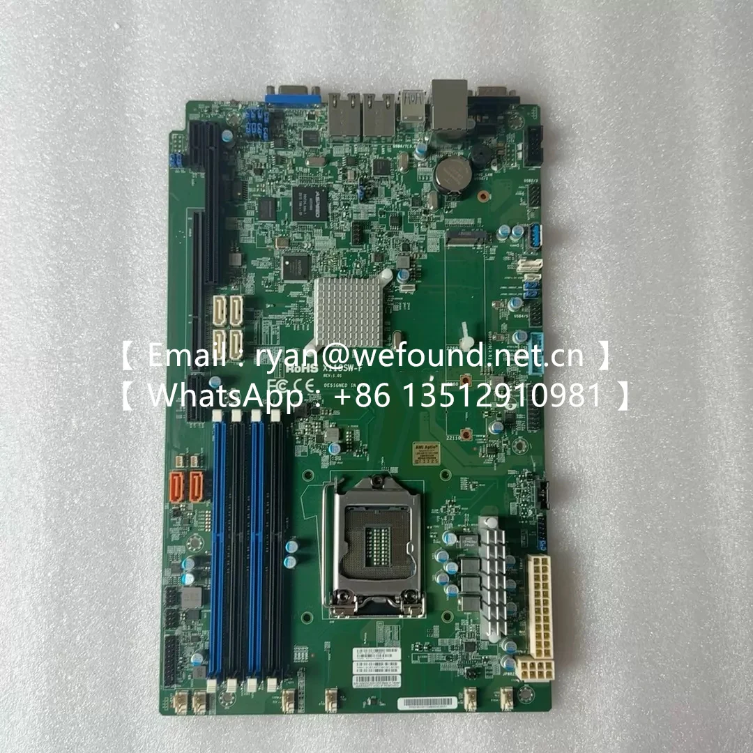 MBD-X11SSW-F X11SSW-F LGA 1151 E3-1200 v6/v5 7th/6th Gen. Core i3 series C236 DDR4 2400MHz i210-AT
