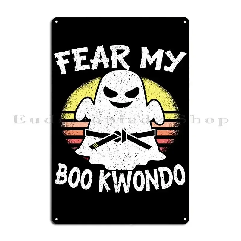 Fear Of My Bookwondo Metal Plaque Poster Cinema Customize Mural Designer Living Room Tin Sign Poster