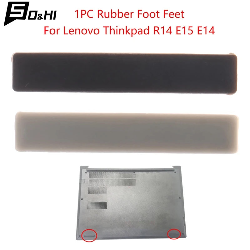 1Pc Laptop Rubber Foot Feet Bottom Base Cover Replacement For Thinkpad R14 E15 E14