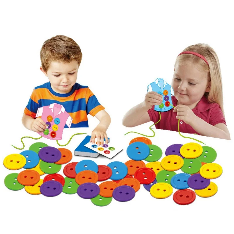 

Игрушка «сделай сам», детская одежда, кнопка с резьбой, игрушка-головоломка, игра для раннего образования, обучение детей, жизненные навыки, обучающая игра для шитья