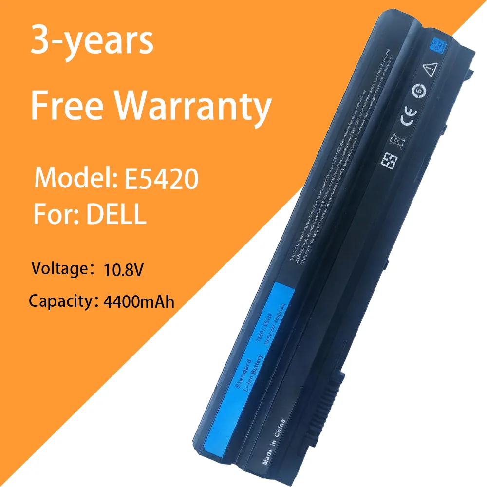 

10.8V 6cells Laptop Battery E5420 For Dell Lingyue E5420 E5430 E6420 E6430 7420 P16G