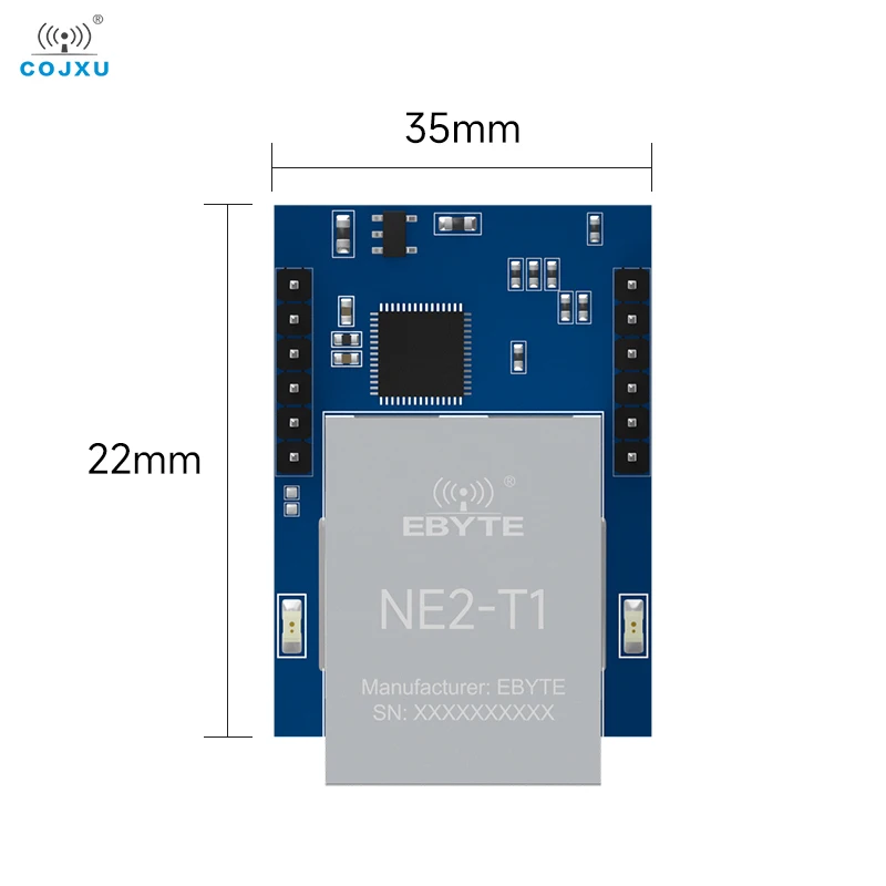 TTL Serial to RJ45 Ethernet Module Support MQTT Protocol Modbus TCP to RTU COJXU NE2-T1 NE2-T1B Low Power Virtual Serial Port