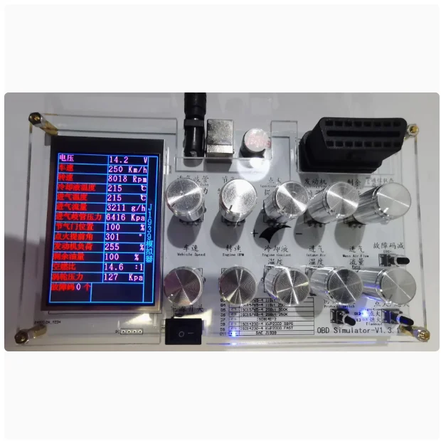 

Automotive OBD Simulator E-L-M327 Testing and Development J1939/ECU Simulator Development and Testing/vehicle Networking