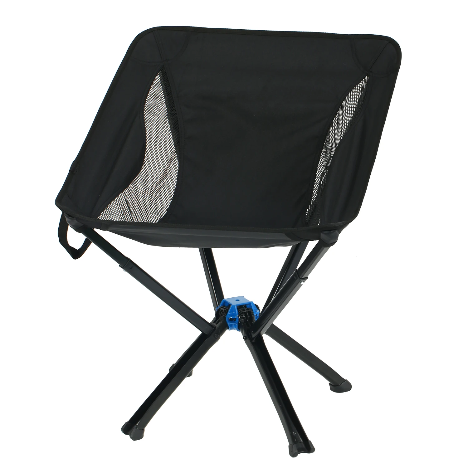 Convenient New Outdoor Camping Folding Chair Quick Open Aluminum Alloy Moon Chair Small Size