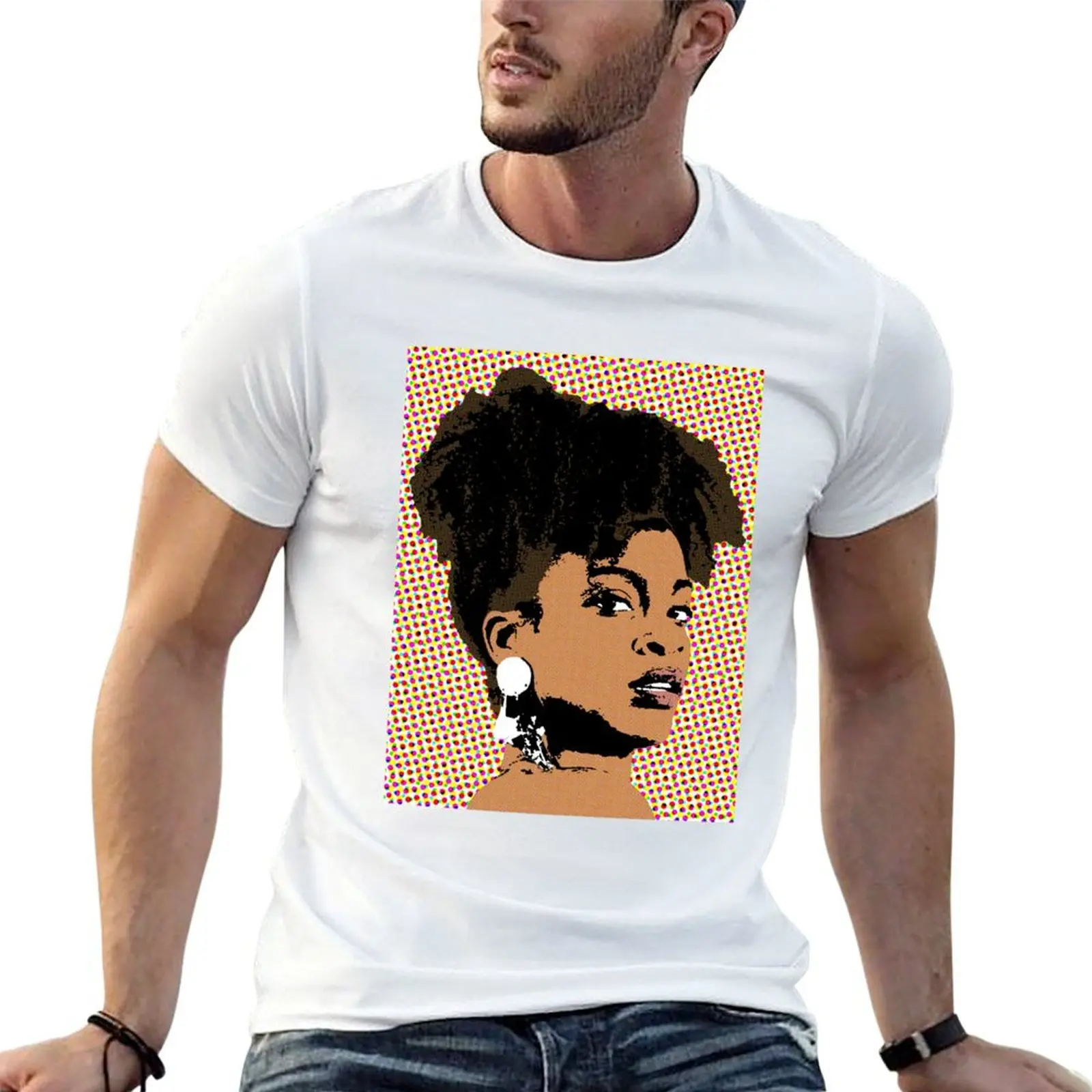 Camiseta Ari Lennox de estilo pop art, camiseta con estampado personalizado, camiseta esencial, camiseta de lujo para hombre