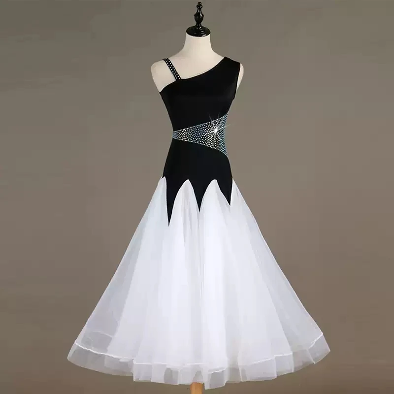 

Ballroom Dance Competition Dress Women Modern Stzge Costume Evening Girls Clothes Waltz Dancewear Jazz Female Performance Suit