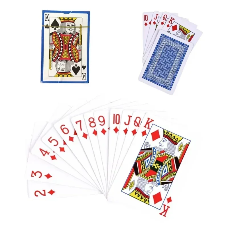 1-100pcs Poker Set Board Game 54  Poker Country Deck Poker Adult Soha Bridge Entertainment image 5