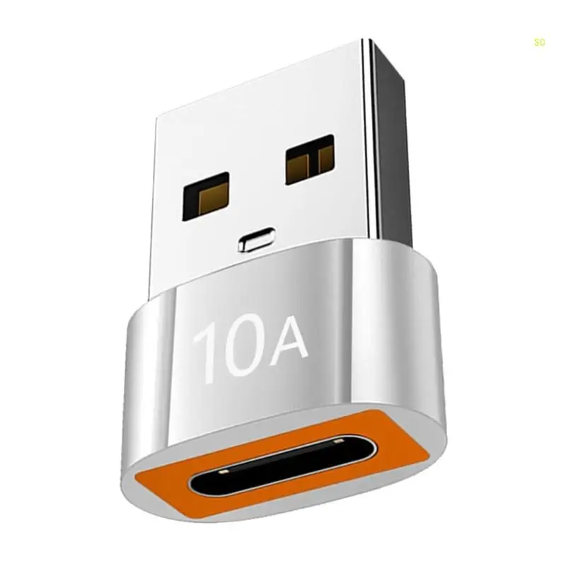 USB to USB C Charging Adapter for Highly Power Devices 10A Output USB Converters Dropshipping