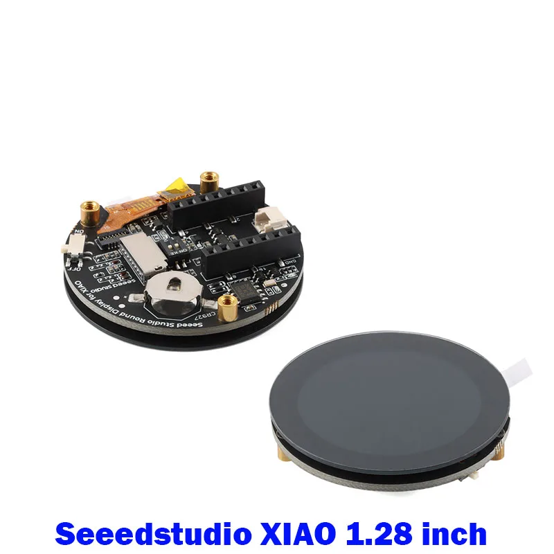 Seed Studio Round Display for Seeedstudio XIAO 1.28 inch Circular Touch Screen Compatible with All XIAO Development Board Module