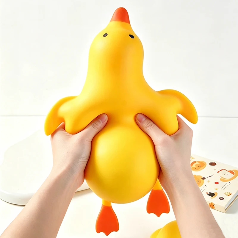 Antistress Duck Squishy Fidgets Toys Cute Animals Duck Slow-rebound Squeeze Toy Decompression Stretch Toys for Friends Best Gift