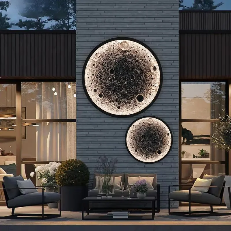 Modern Moon LED Wall Lamp - Ou - Led Moon Lamp recension och pris