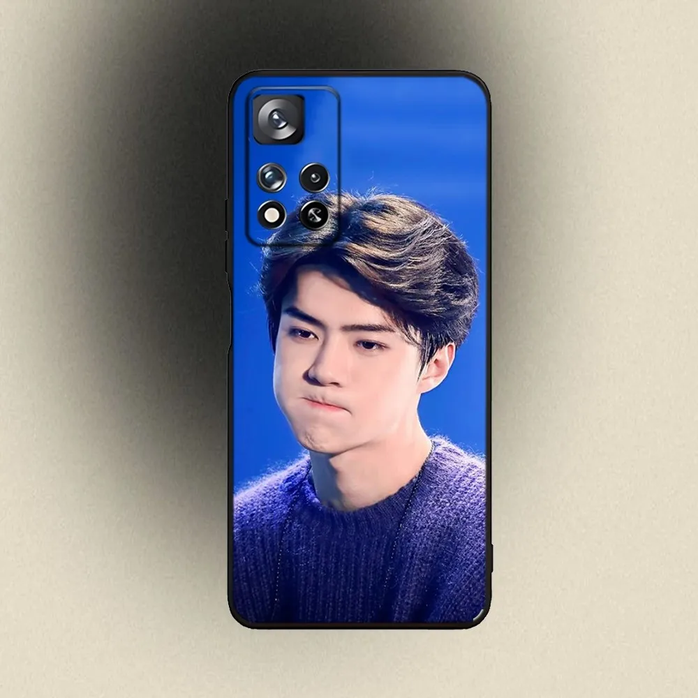 Oh Se Hun E-EXOs  Phone Case For Samsung Galaxy A20,A21s,A22,A31,A32,A52,A53,A72,73,A80,A91 Soft Black Cover