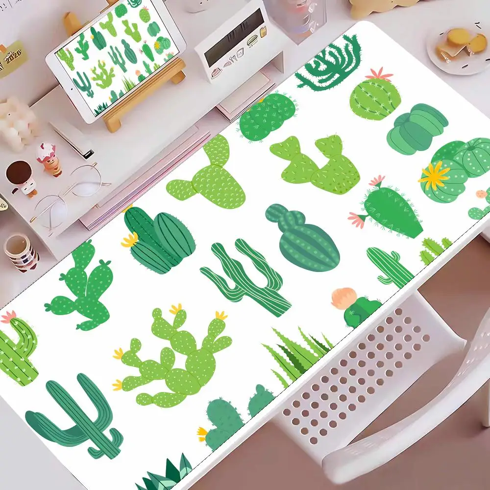 Cactus Family Mouse Pad cute gaming mouse pad oversized personalized desk pad keyboard mouse pad
