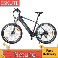 ESKUTE Netuno Electric Bike 27.5 Inch 250W Brushless Motor 25Km/h Max Speed 36V 14.5Ah Battery for 65 Miles Range Urban E-Bike