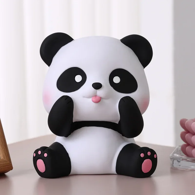 

Large Capacity Cartoon Panda Children's Piggy Bank, Boys and Girls Gift Money Box, Banknote Coin Storage Box, Coin Bank