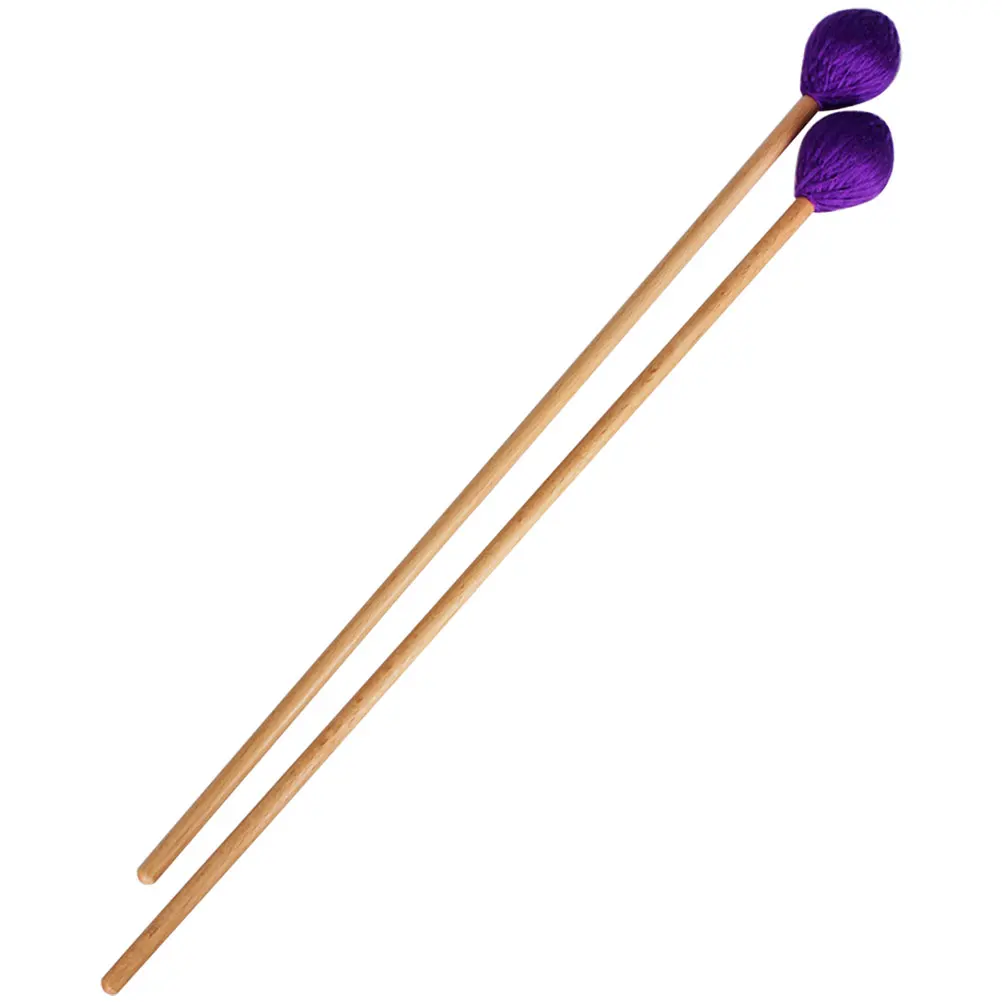 

2Pcs Marimba Hammer Beech Wood Durable Smooth Xylophone Sticks Percussion Accessories Practice Tool Musical Instruments