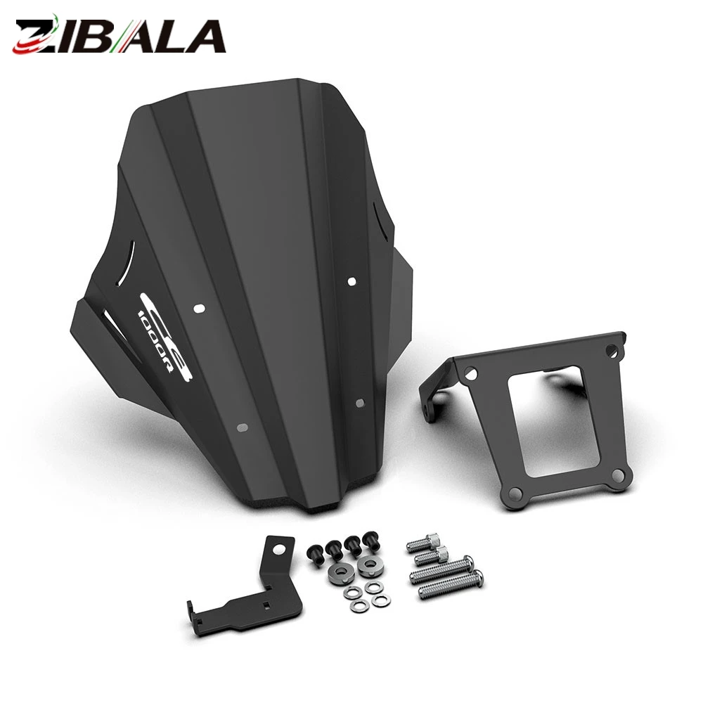 

Для мотоцикла Honda CB1000R CB 1000 R Neo Sports Cafe 2021 2022 2023 2024: Ветровое стекло/дефлектор из ЧПУ, защитный экран/накладка на ветровое стекло