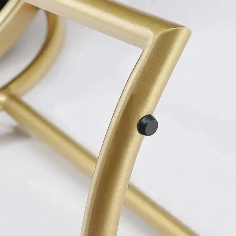 الشمال الحديثة بسيطة بار الطعام كراسي المنزل المطبخ الفاخرة الاسترخاء كراسي عالية الحديد المطاوع بار مطعم Cadeiras الأثاث WKDC #5