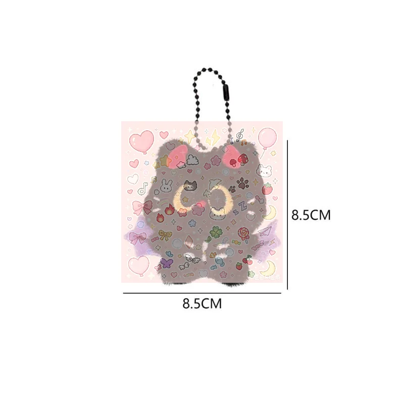Halloween Plush Keychain Pumpkin Ghost Black Cat Trick Or Treat Cartoon Bag Charm Party Gifts Keychain Accessories