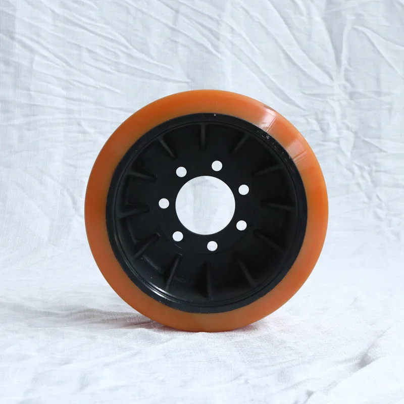 Applicable Linde forklift drive wheel electric forklift 343 * 135PU polyurethane wheel bearing wheel
