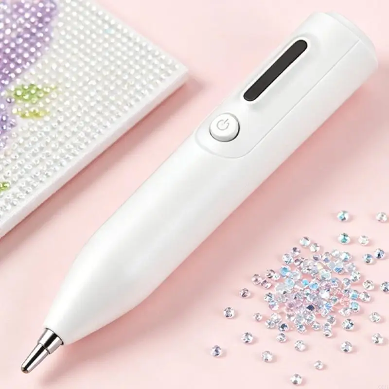 

Crystal Craft Pen With 400mAh Rechargeable Battery For DIY Projects And Jewelry Making KXRE