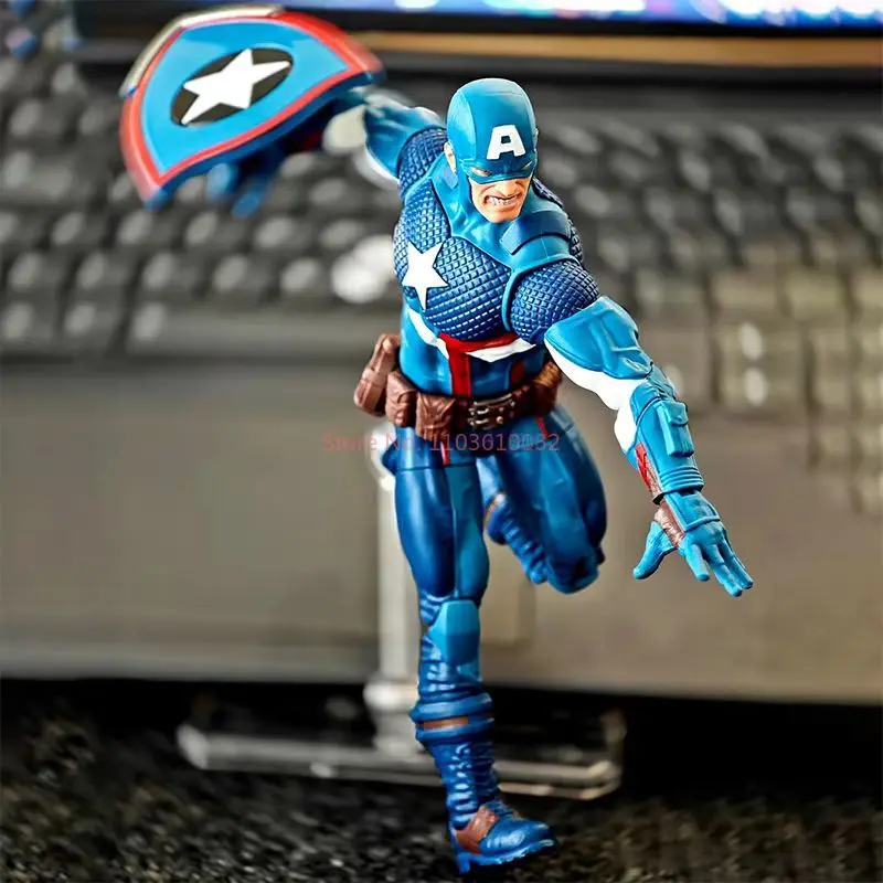 

Горячая серия Marvel Legends, Капитан Америка, секретная империя, экшн-фигурка, модель, украшения для рабочего стола, детский рождественский подарок, игрушка