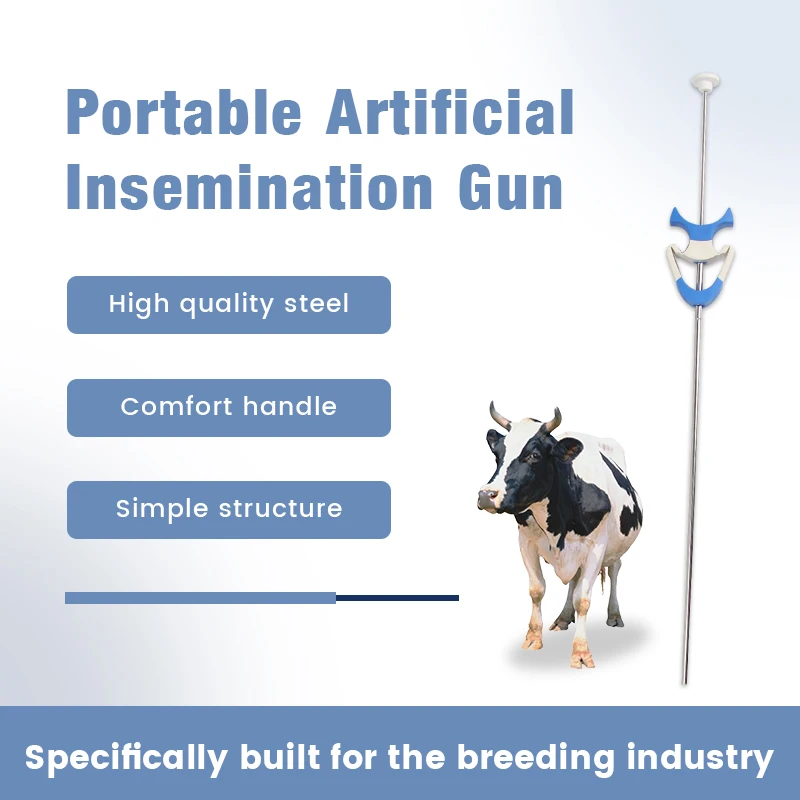 

Wholesale Best Veterinary A I Gun Universal gun cattle farm instrument cow artificial insemination gun for cattle materials