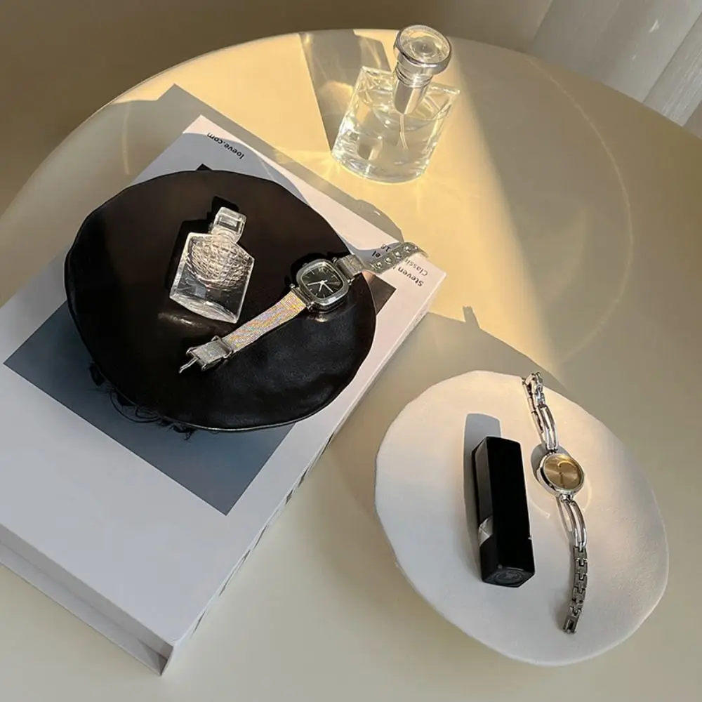 

Ins Style Ceramic Jewelry Storage Tray Irregular Creative Aromatherapy Candle Tray Portable Simple Storage Plate Home