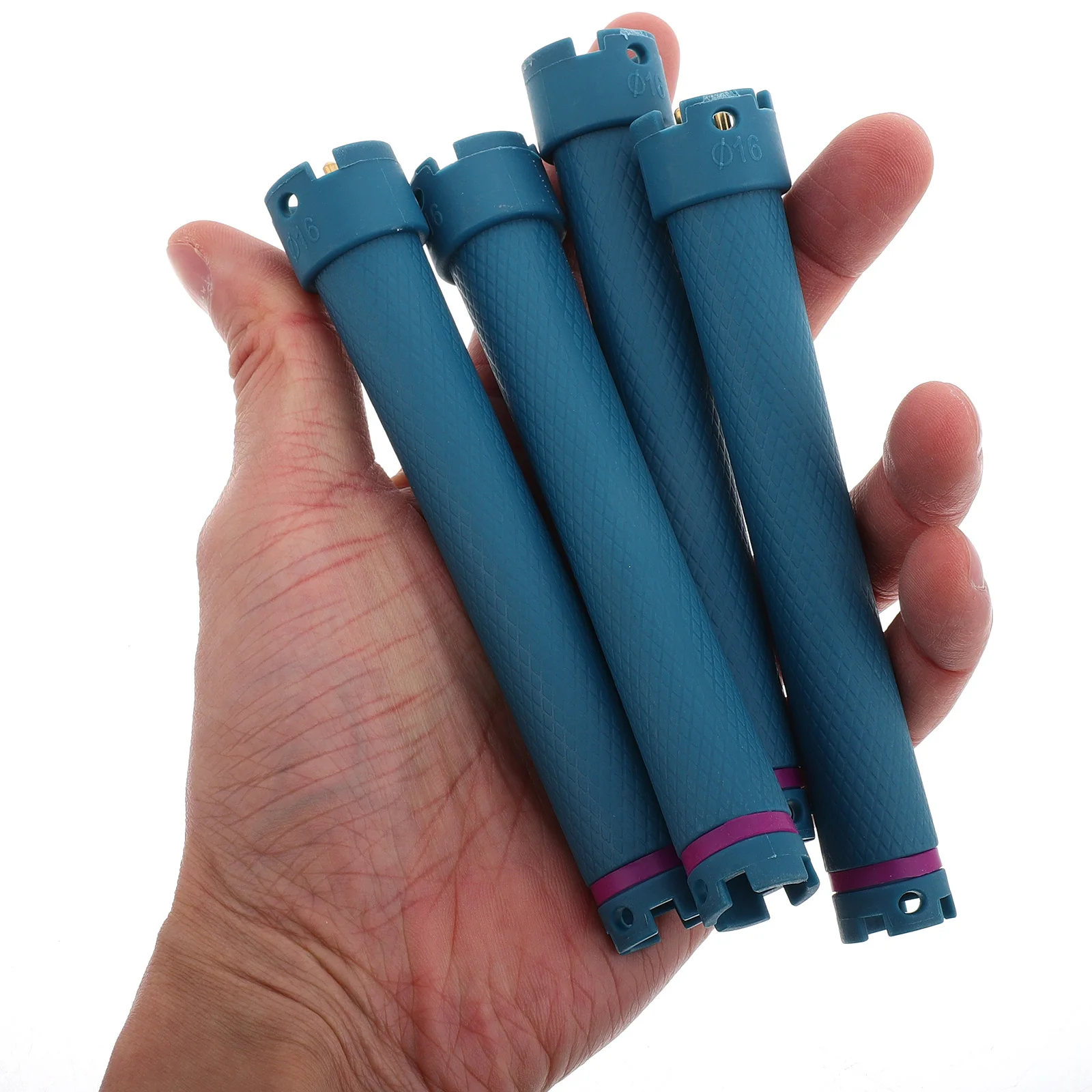 

4Pcs Versatile Heat Resistant Hair Styling Rods Plastic Perm Bars Extended Design Waterproof Nonslip For All Hair Types 24V