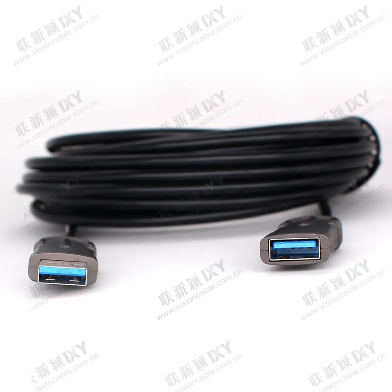 Cable de fibra óptica USB3.0, Cable de extensión de Sensor Kinect, transmisión de alta velocidad, Cable de datos, cámara Industrial