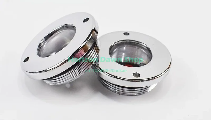 Screw-on round oil marker 42×1.5 Oil mirror tank viewing Round lenses