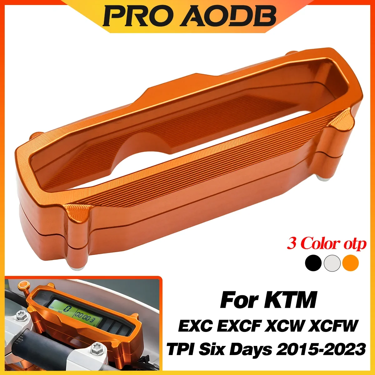 Motocross Kilometerzähler Schutzfolie Abdeckung Für KTM EXC 300 250 EXC 350 125 450 500 XCW XCF-W TPi SECHS TAGE 2015-2023 CNC Refit Teile