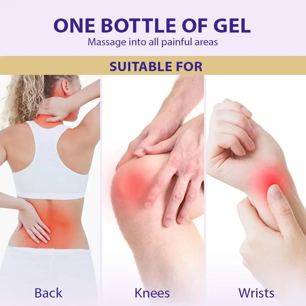 Kinzeno Triple-Action Massage Gel Relieve Joints Muscles Daily Fatigue External Cooling Massage Gel Brand Smoothing Body Cream view 5