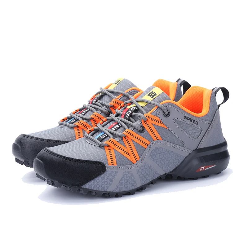 AliExpress YUYIN Men's Hiking Shoes All-terrain Outdoor Sports Shoes Breathable Mesh Non-slip Wear-resistant Hiking Shoes Outdoor Cycling Shoes