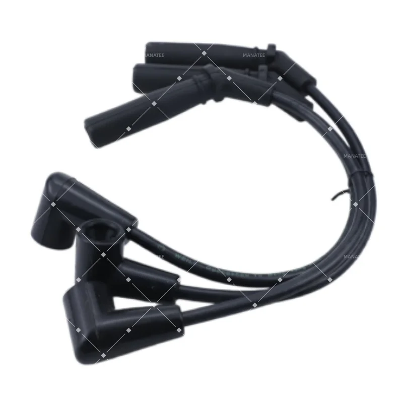 Picture 4: A Set Ignition Wire Spark Plug Cable Ignition Lead For Chevrolet Spark 0.8L 2003-2010 2011 2012 car accessory Ignition Cable Set