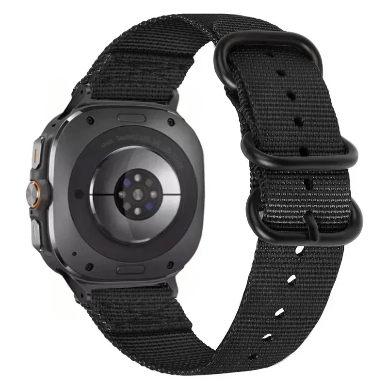 Cinturino in nylon intrecciato per Samsung Galaxy Watch Cinturino elegante ultra di fascia alta invece del cinturino Galaxy Watch Ultra 47MM di moda