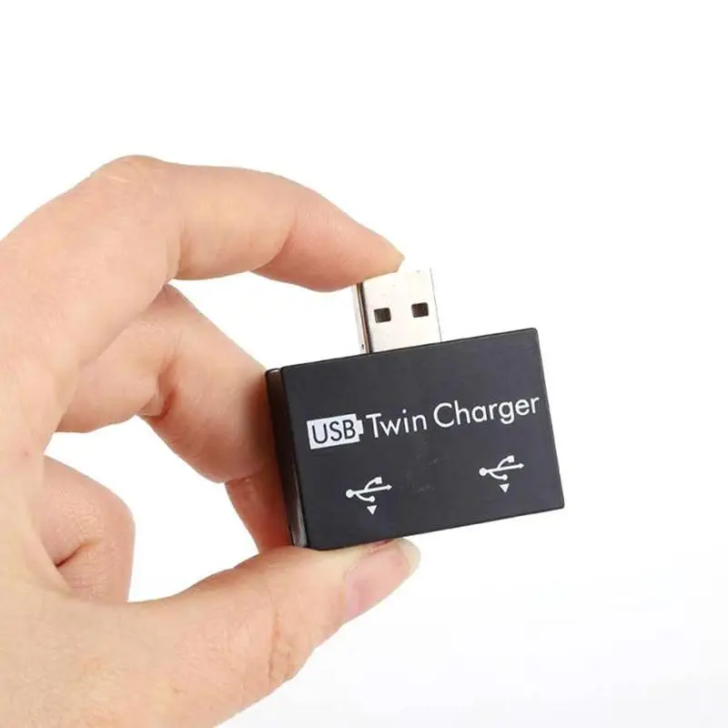 USB 2,0 Splitter 1 Stecker auf 2 Port Buchse USB Hub Adapter Konverter für Telefon Laptop PC Peripherie geräte Computer Lade zubehör