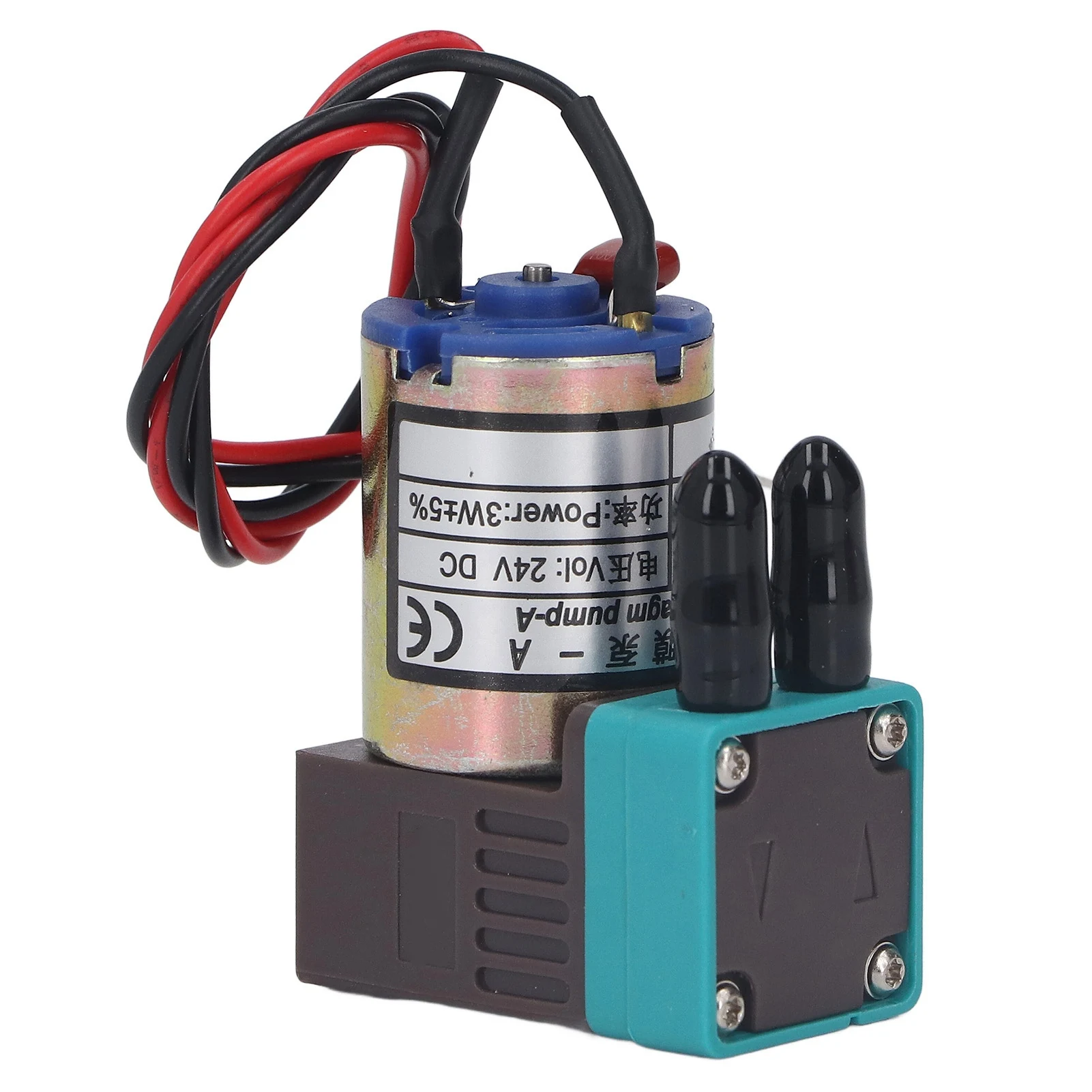 مضخة حبر الطابعة مضخة حبر الأشعة فوق البنفسجية 24 فولت 100 ‐ 200 مل / دقيقة جزء ملحقات الطابعة البلاستيكية المتدفقة للطباعة