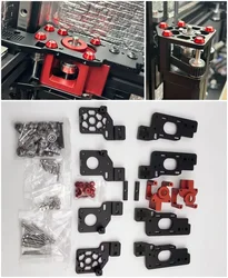 Funssor CNC All Metal Refined Voron2.4 Trident 3D printer 9mm belt 4AWD mod upgrade kit for NEMA17 stepper Motor