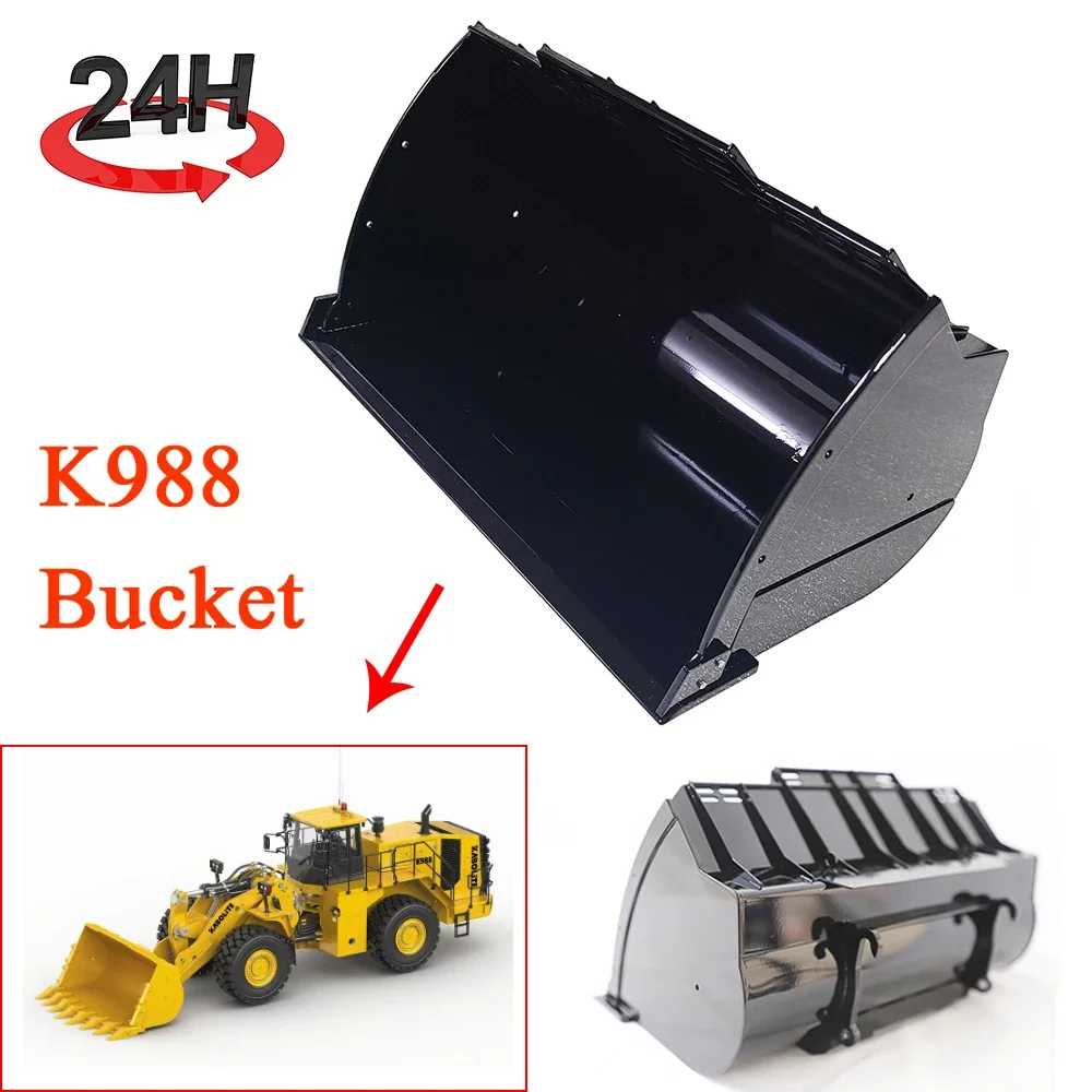 KABOLITE K988 bucket 1/14 remote control hydraulic loader model bucket 1/14 hydraulic engineering vehicle upgrade parts