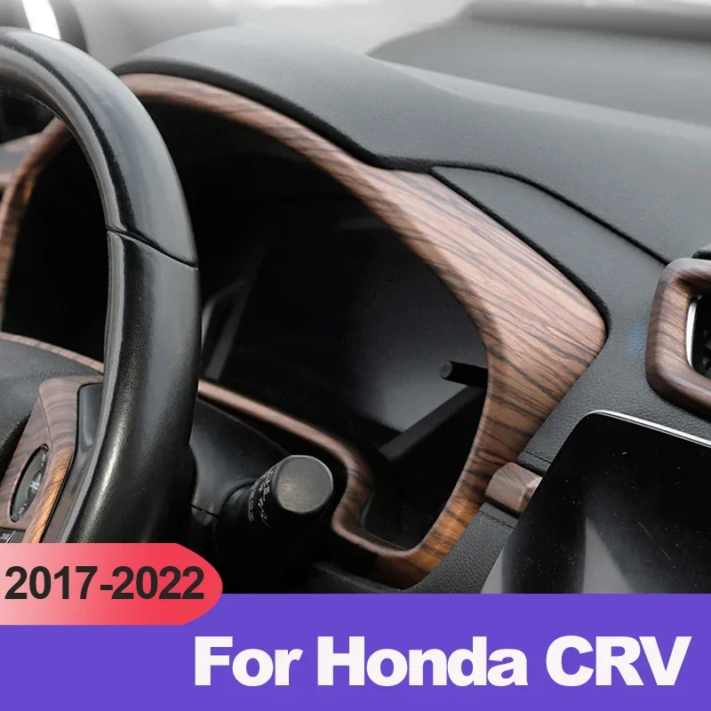 

For Honda crv CR-V 2017 2018 2019 2020 2021 2022 ABS Dashboard Display Meter Ring Speedometer Gauge Cover Trim Frame Accessories