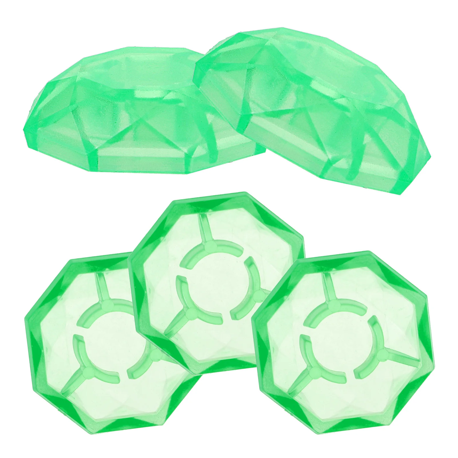 5 قطعة تأثير دواسة غطاء القدم الفلورسنت ل 10 مللي متر اللون دبابيس دائم البلاستيك الغيتار Footswitch توبر حماية قبعات الغيتار