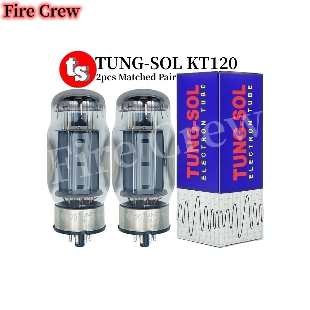 Fire Crew TUNG-SOL KT120 Vacuum Tube Replace KT88 6550 EL34 KT66 KT77 KT150 KT100 HIFI Audio Valve Electronic Tube Amplifier DIY