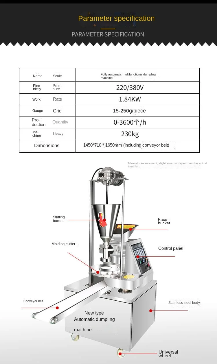 Full Automatic Baozi Momo Making Machine Automatic Small Momo Bun Making Machine Momo Dumpling Maker