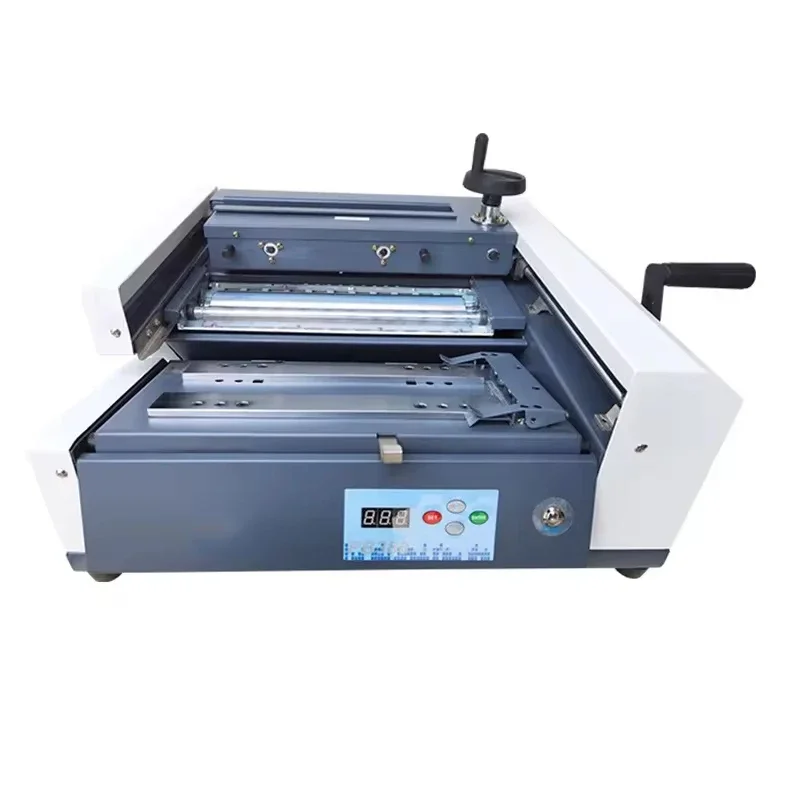 A4 size Semi-automatic Desktop Small Desktop Adhesive Binding Machine Hot Melt Glue Machine Glue Binding Machine